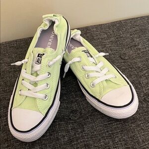 Converse Mint Green Canvas Sneakers